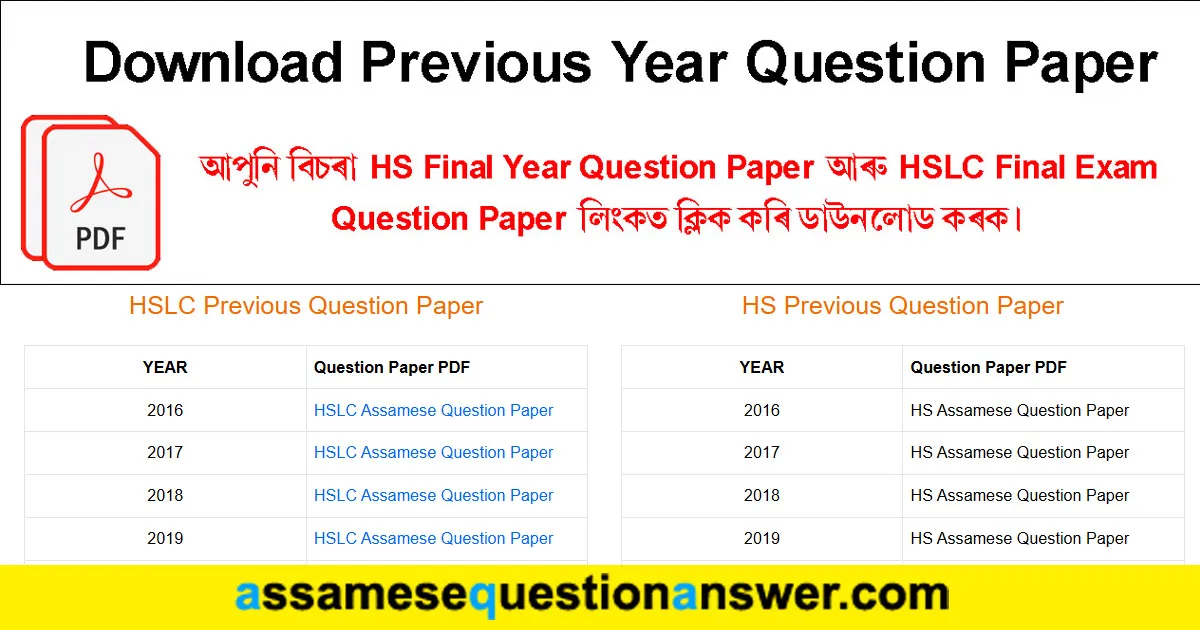 Previous Year Question